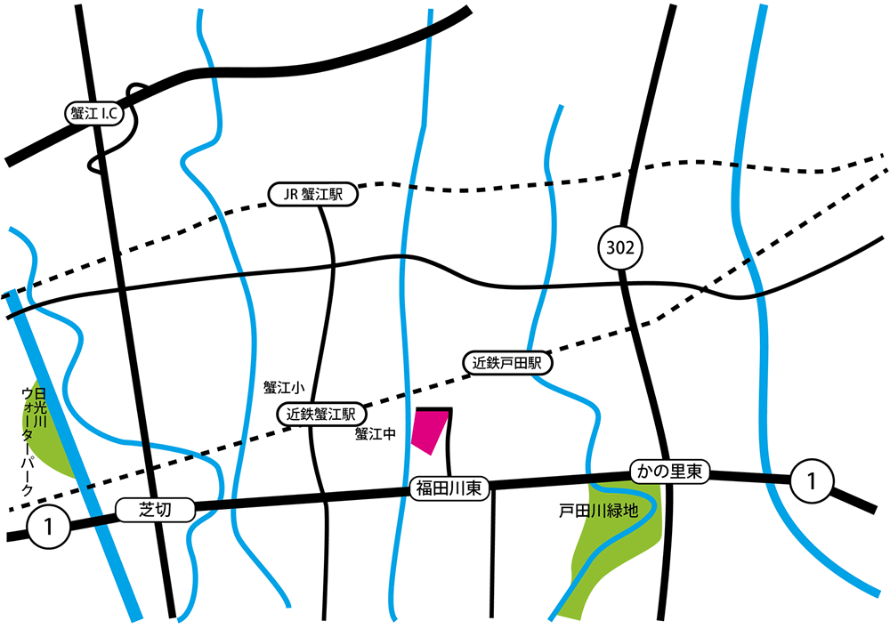 名古屋westフットサルクラブのマップ Nfa